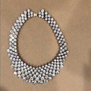 Chunky sparkly necklace.